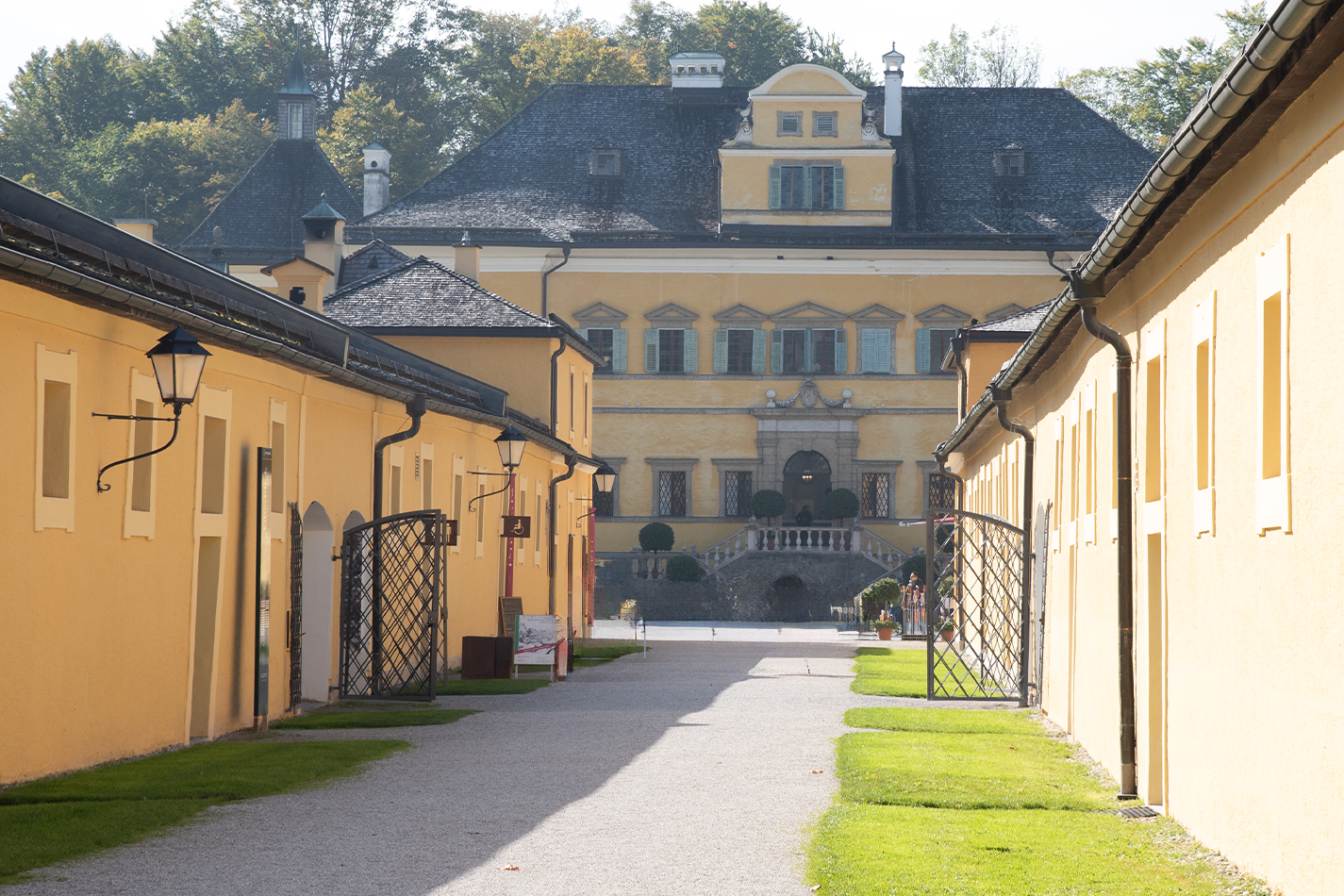 Schloss Hellbrunn and Gardens on Salzburg Deluxe Tour