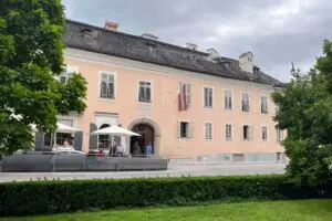 Mozart’s Residence in Salzburg, the home of the famous composer