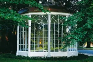 The famous ‘Sound of Music’ gazebo in Hellbrunn Palace Park