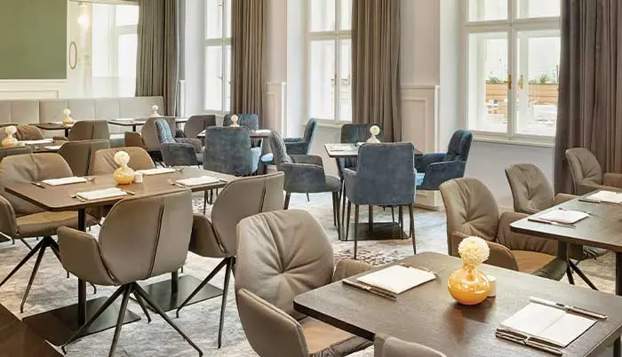 Restaurant at HYPERION Salzburg – Sound of Salzburg Menu location